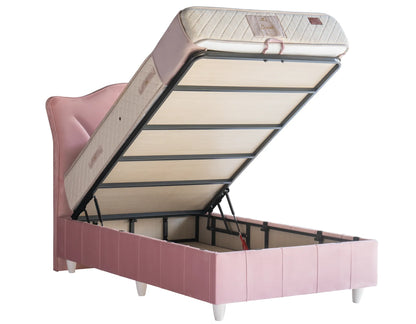 Kinderbett Love – Charmantes Stepp-Design & Orthopädische Matratze