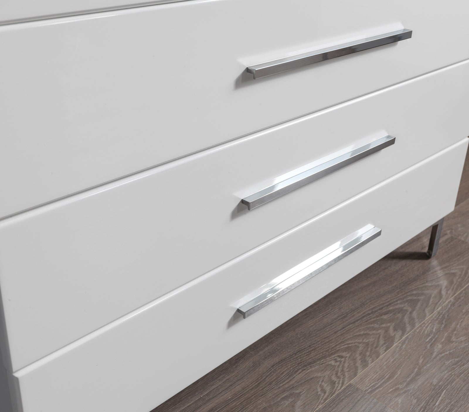 MELİS Kleiderschrank 270cm Weiß/Weiß