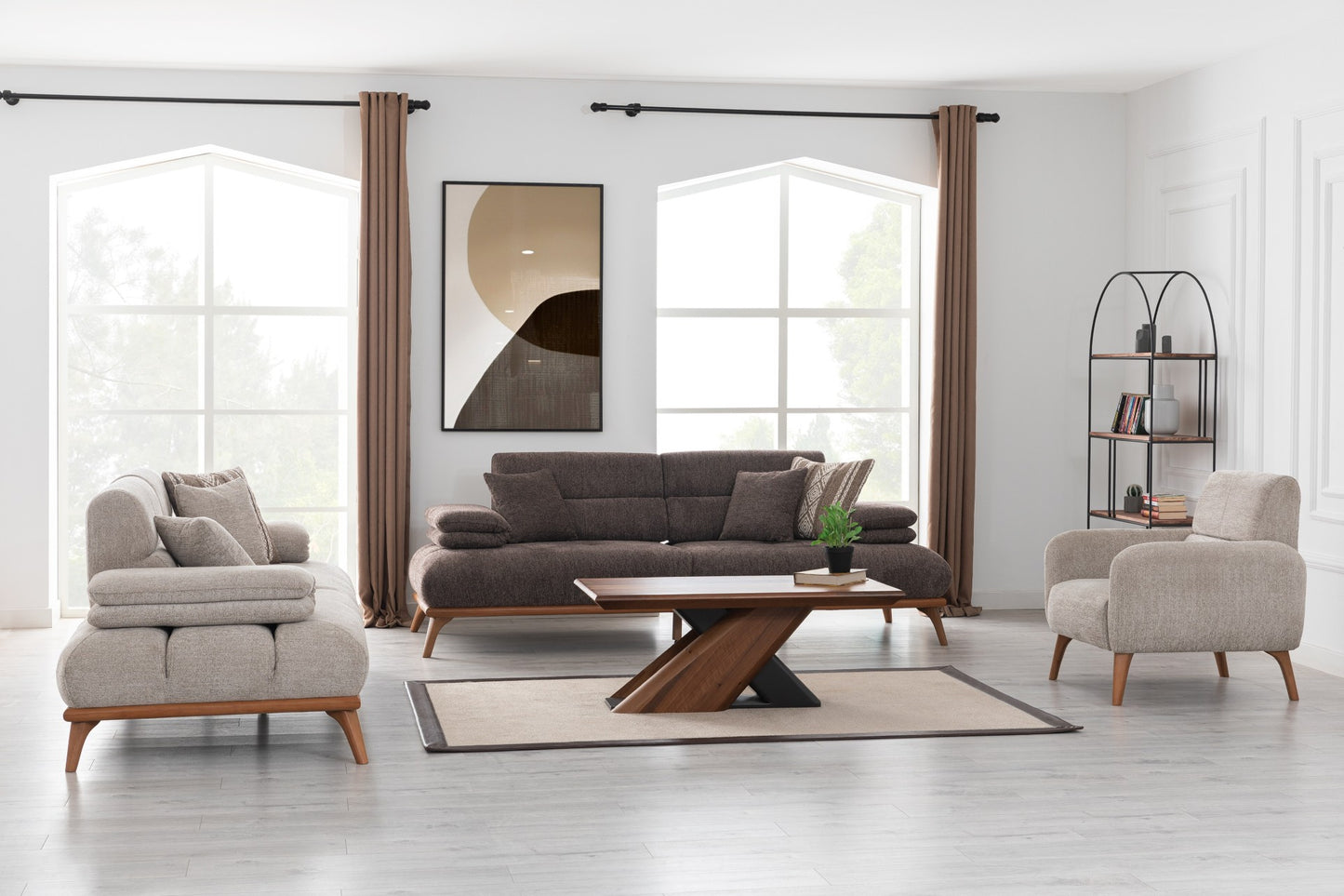 Monza Couchgarnitur (3+3+1)