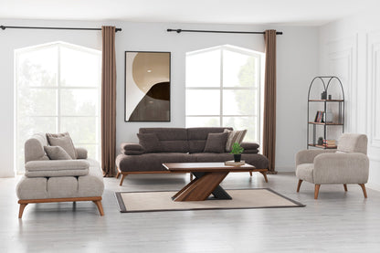 Monza Couchgarnitur (3+3+1)