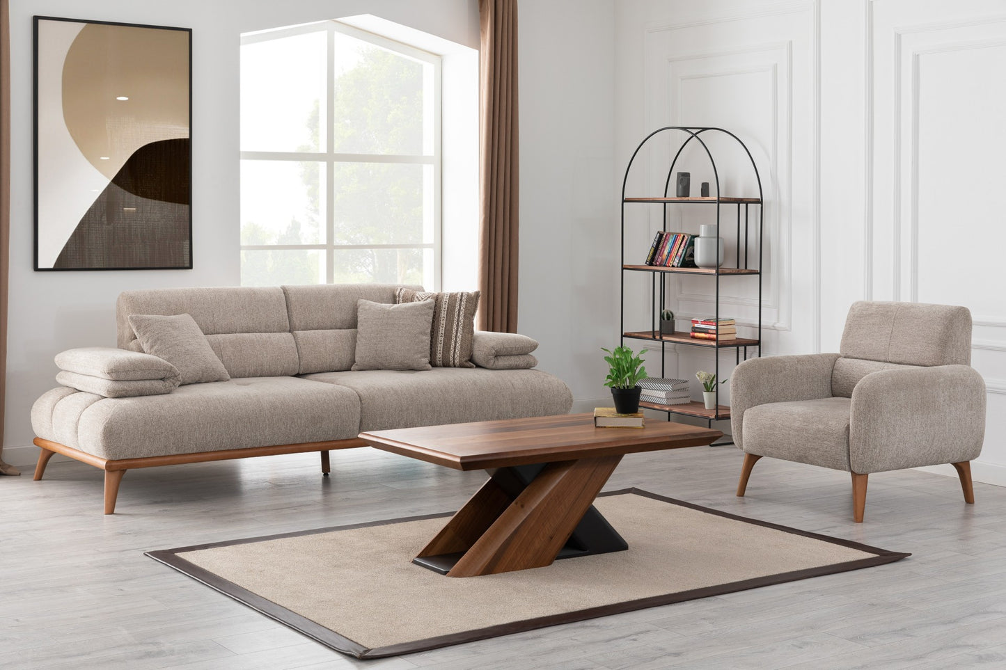 Monza Couchgarnitur (3+3+1)