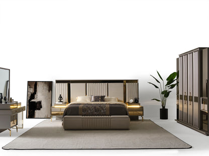 Lexus Schlafzimmer Set Grau
