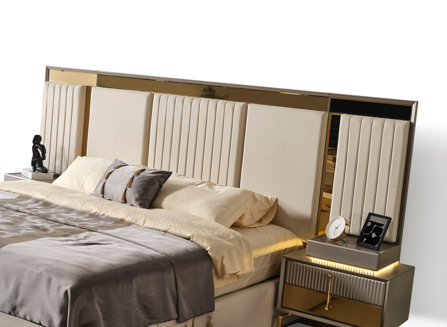 Lexus Schlafzimmer Set Grau