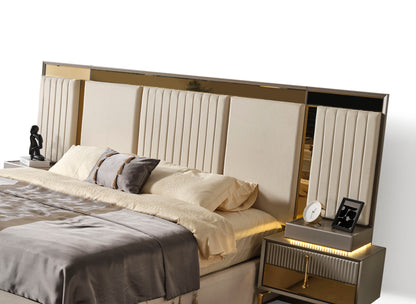 Lexus Schlafzimmer Set Grau