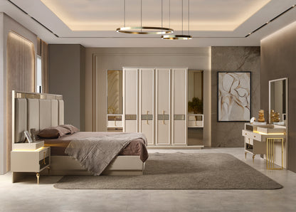 Lexus Schlafzimmer Set Creme