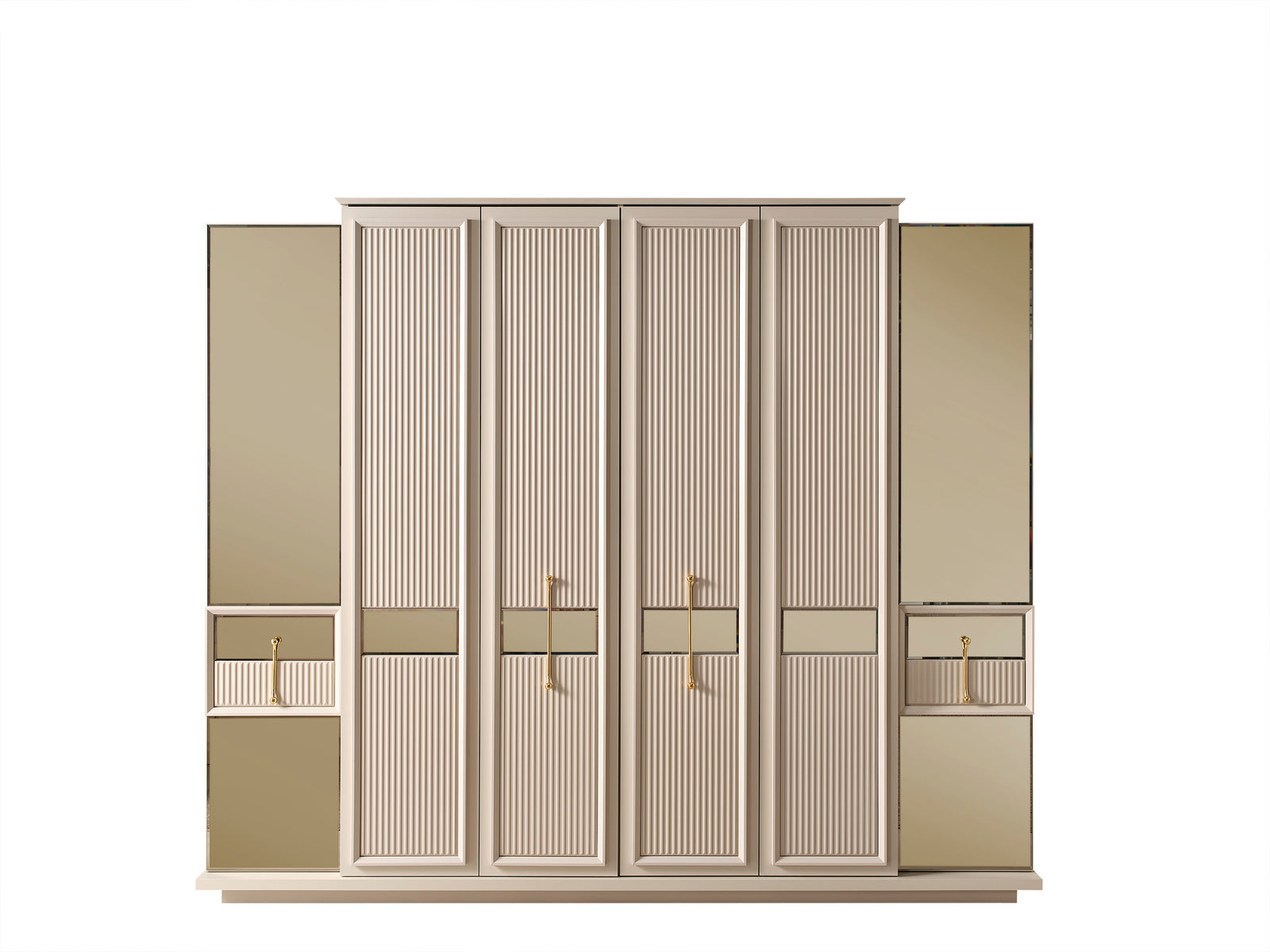 Lexus Creme Kleiderschrank