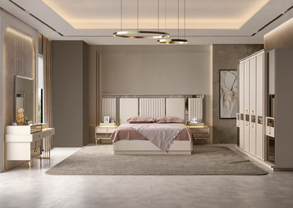 Lexus Schlafzimmer Set Creme