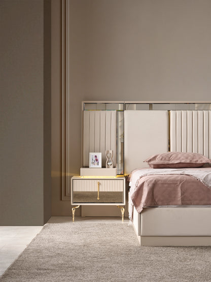 Lexus Schlafzimmer Set Creme