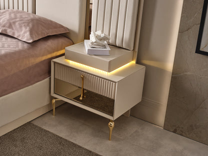 Lexus Schlafzimmer Set Creme