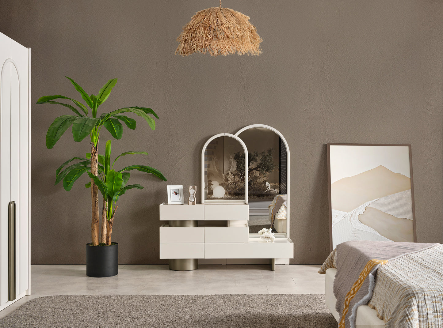 Viola Schminkkommode + Spiegel