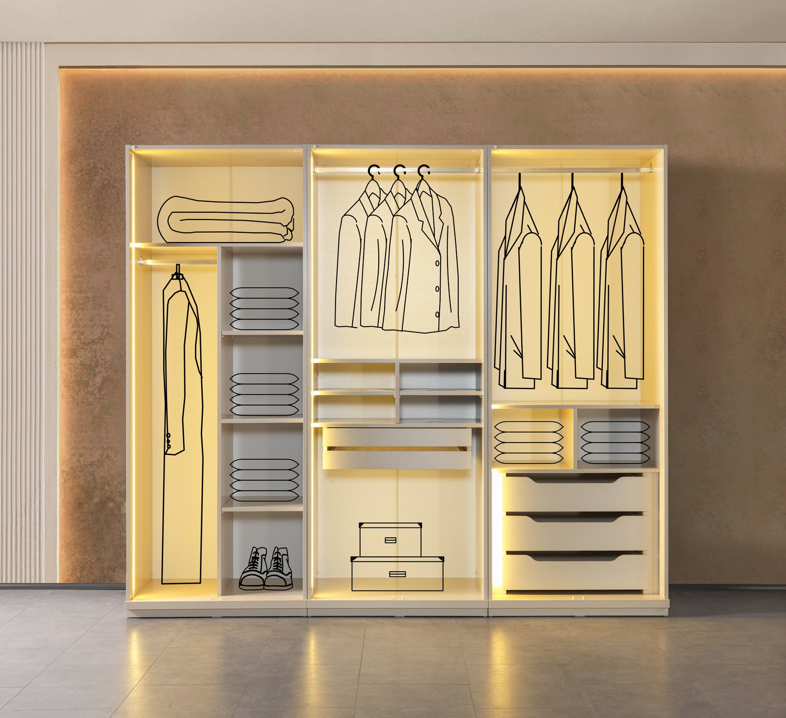 Nova Kleiderschrank