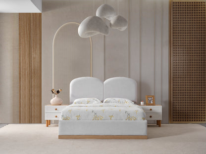 Nergis Bett mit Bettkasten 160x200 cm