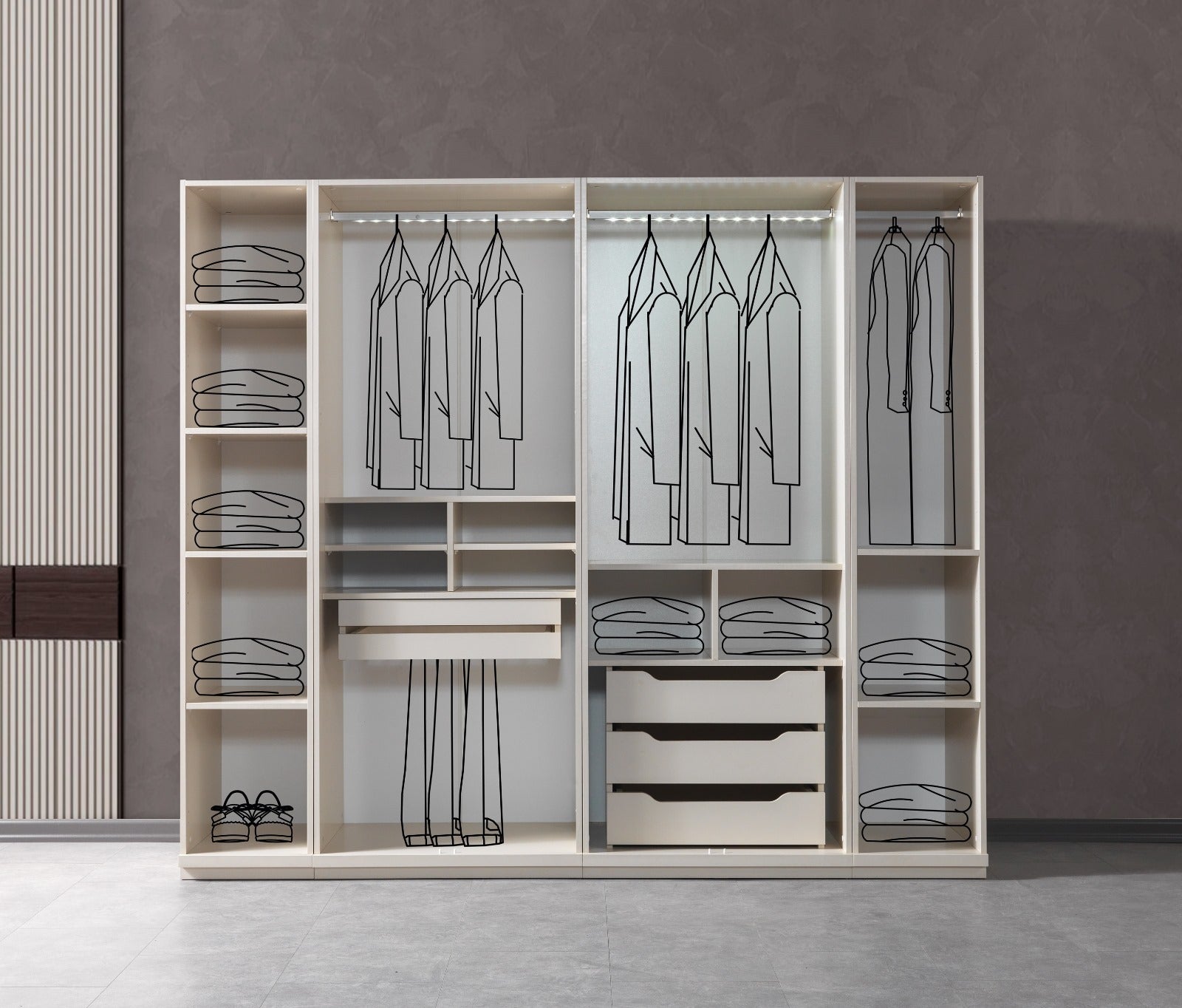 Eylül Kleiderschrank