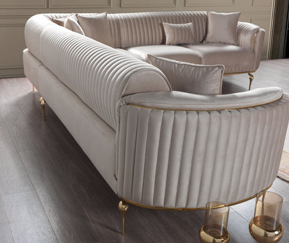 Prestij Eckcouchgarnitur