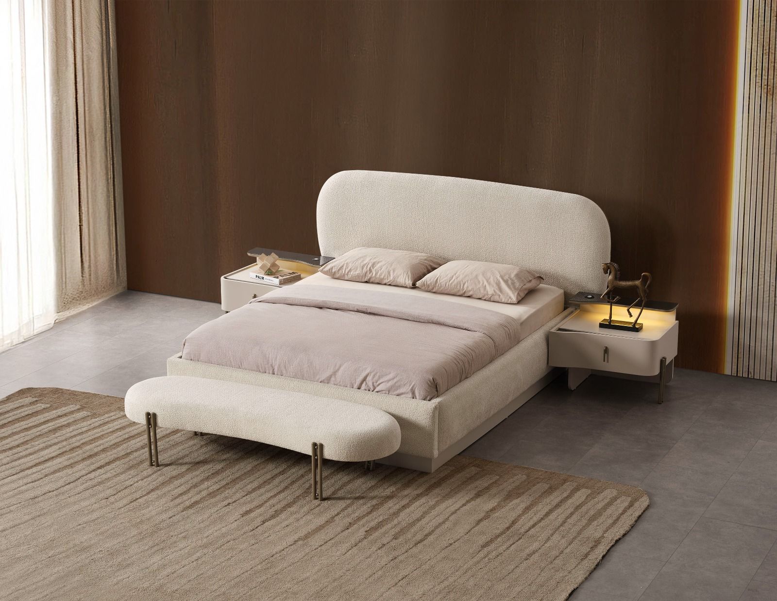 Luna Bett mit Bettkasten