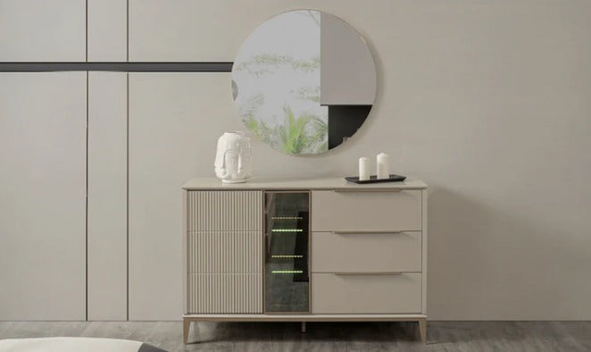 Nepal Schminkkommode + Spiegel