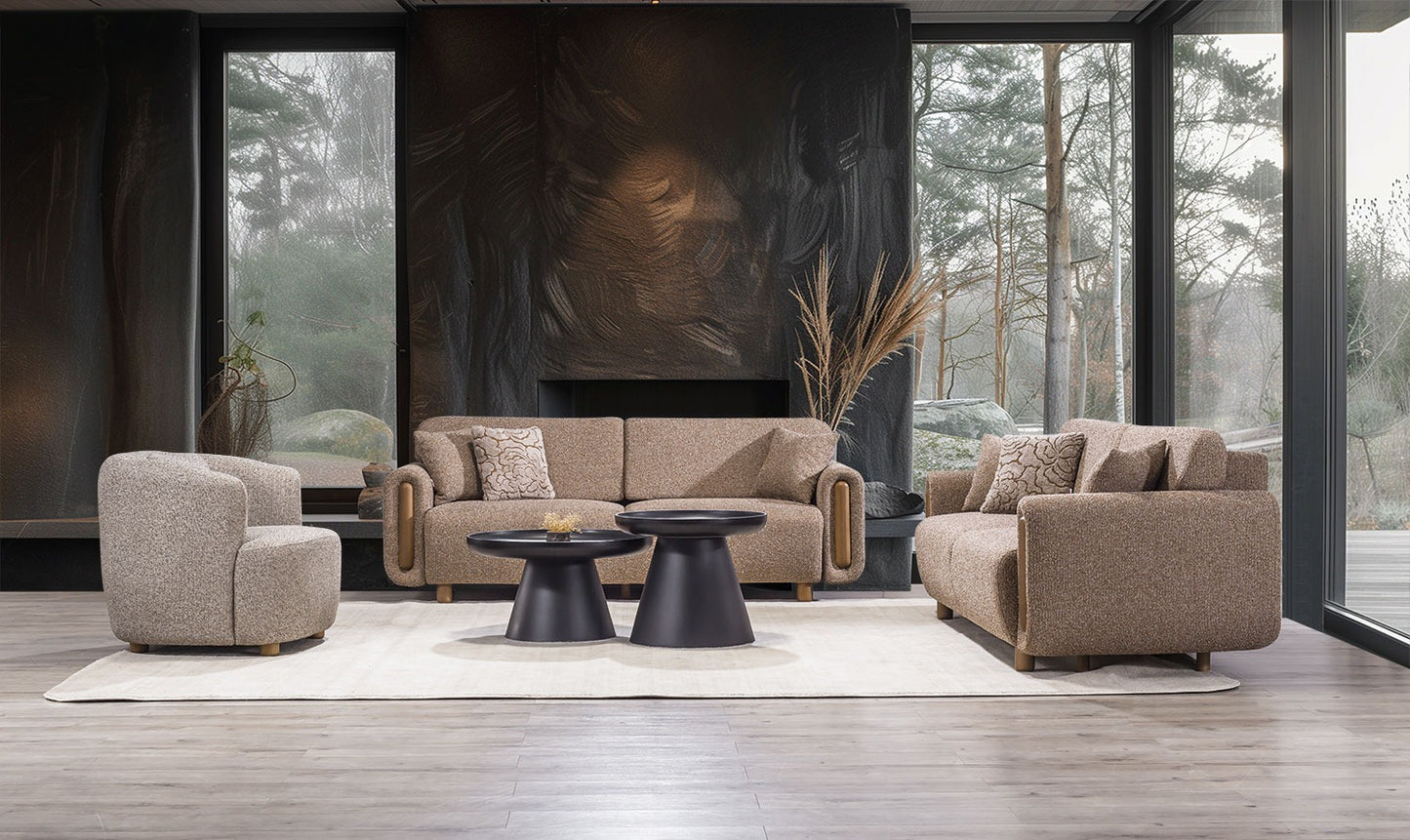 Pera Couchgarnitur, 3+3+1