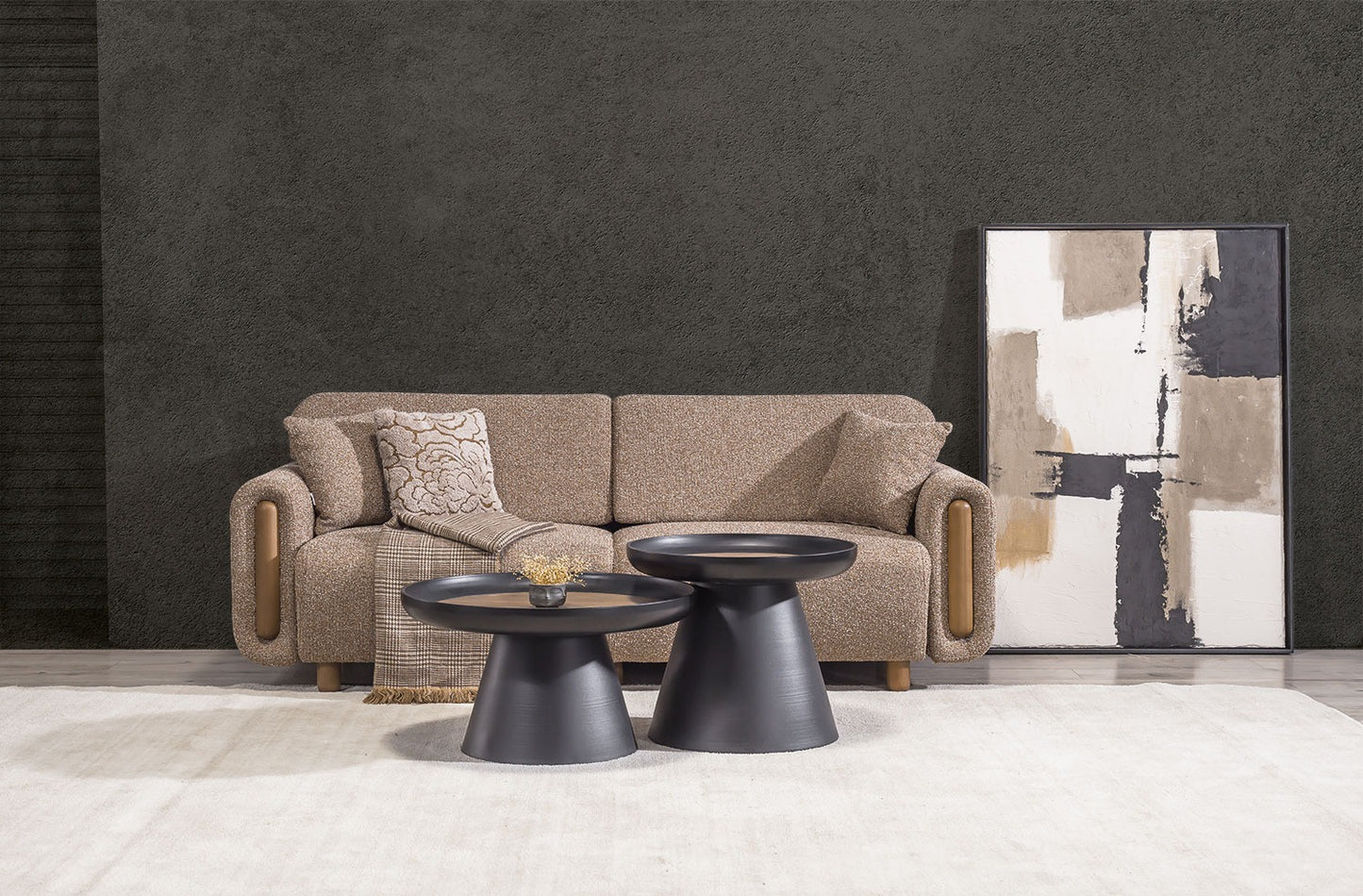 Pera Couchgarnitur, 3+3+1