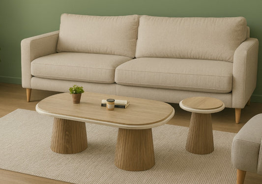 Fungo Couchtisch Eiche