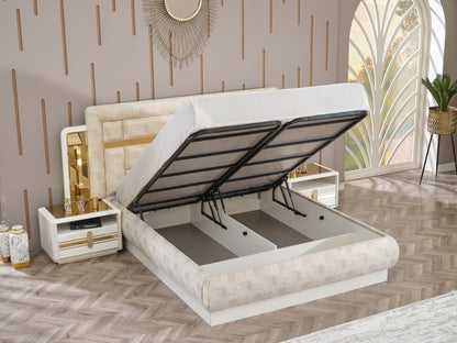 Berlin Bett mit Bettkasten