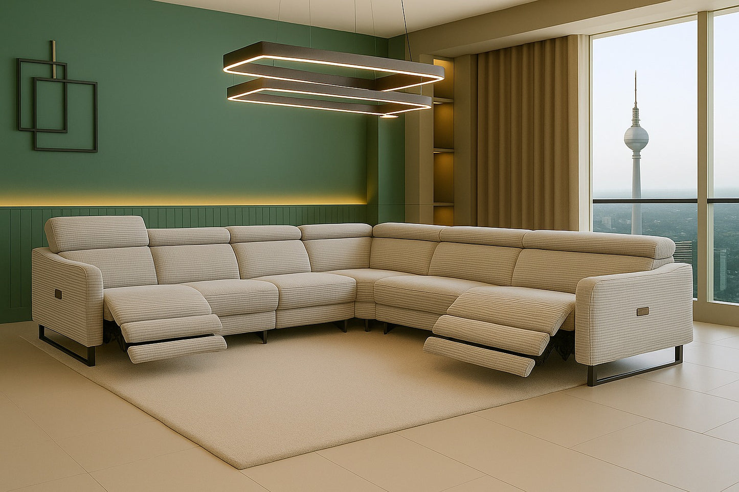Prag Eckcouchgarnitur