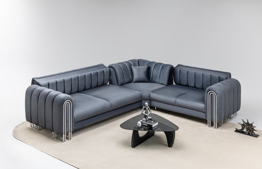 Glorya Eckcouchgarnitur