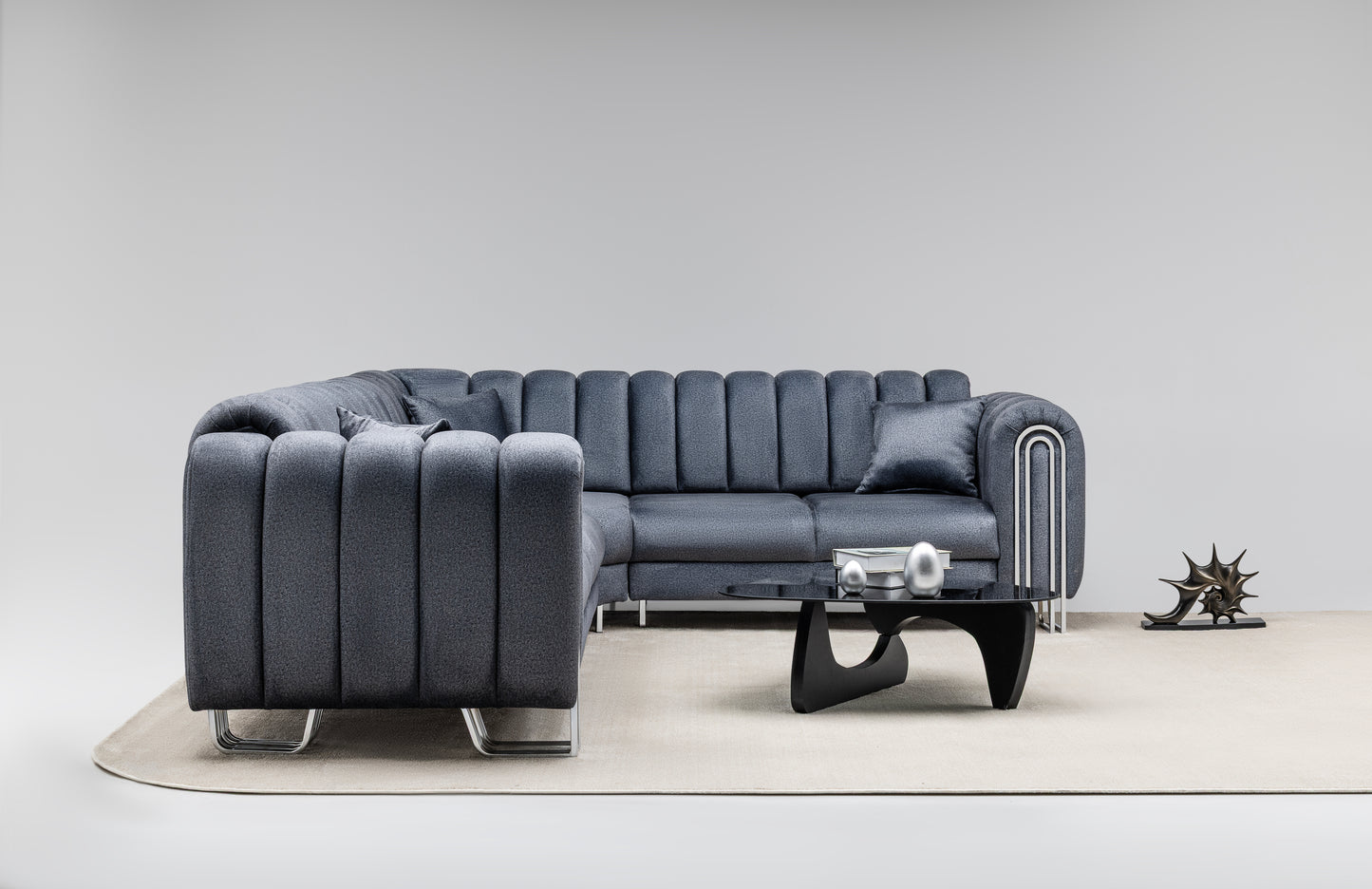 Glorya Eckcouchgarnitur