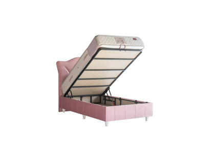 Kinderbett Love – Charmantes Stepp-Design & Orthopädische Matratze