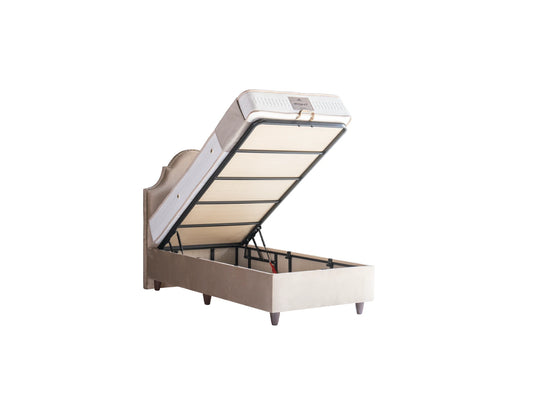 Kinderbett Mirace Jr – Elegantes Design & Orthopädische Matratze