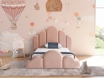 Kinderbett Aria – Bodennahes Design & Orthopädische Matratze