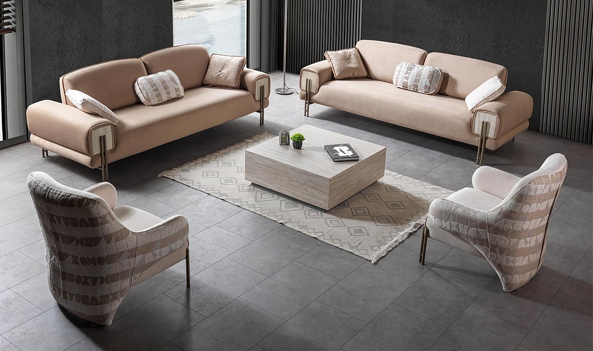 Orion Couchgarnitur (3+3+1)