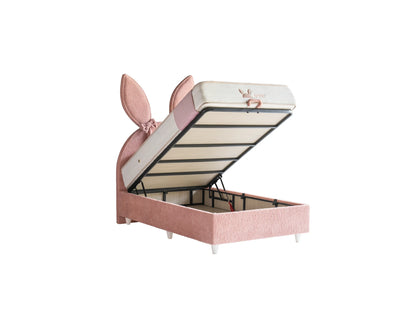 Kinderbett Rabbit – Süßes Hasen-Design & Orthopädische Matratze