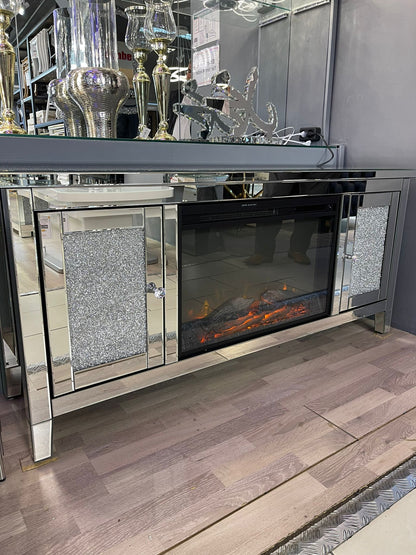 Stellar TV-Tisch mit Kamin