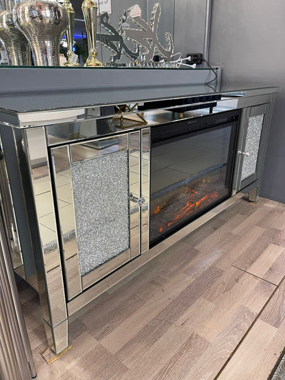 Stellar TV-Tisch mit Kamin