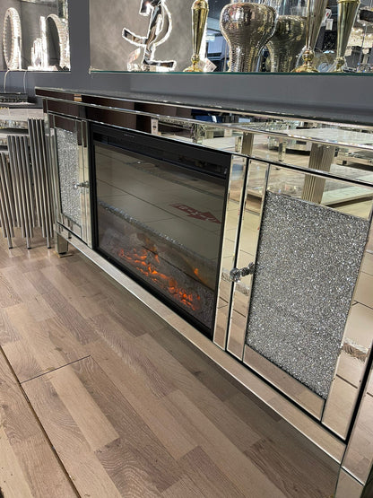 Stellar TV-Tisch mit Kamin