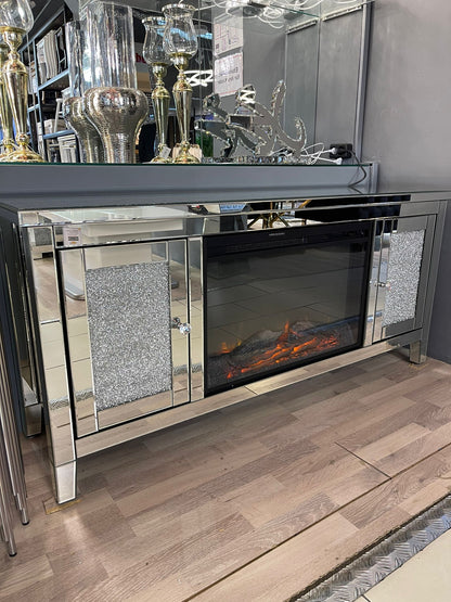 Stellar TV-Tisch mit Kamin